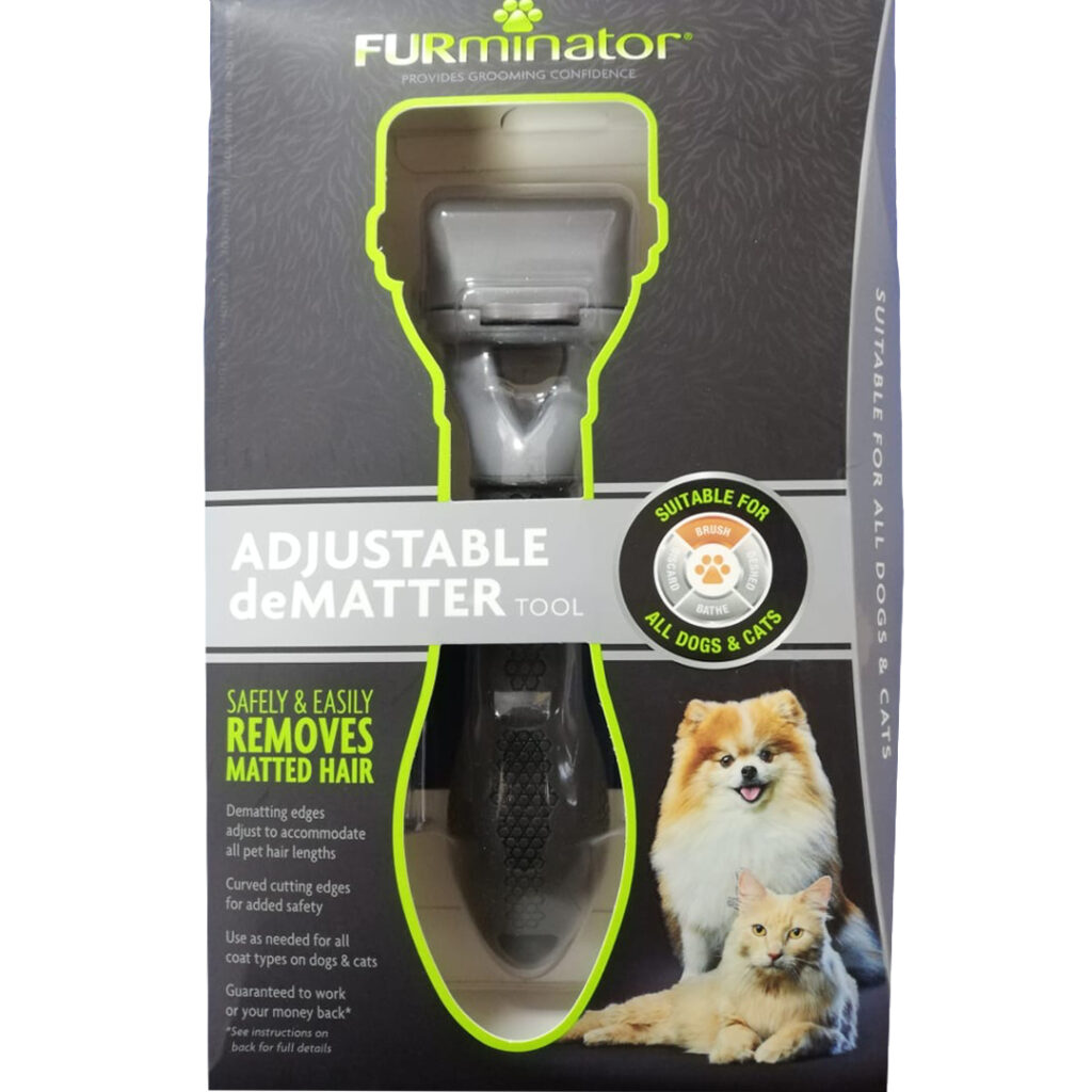 FURMINATOR AJUSTABLE SACA NUDOS PERROS Y GATOS