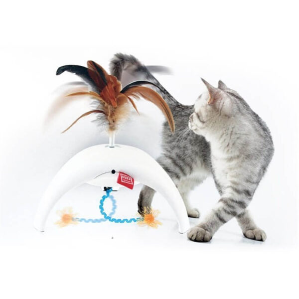GIGWI PET DROID FEATHER SPINNER