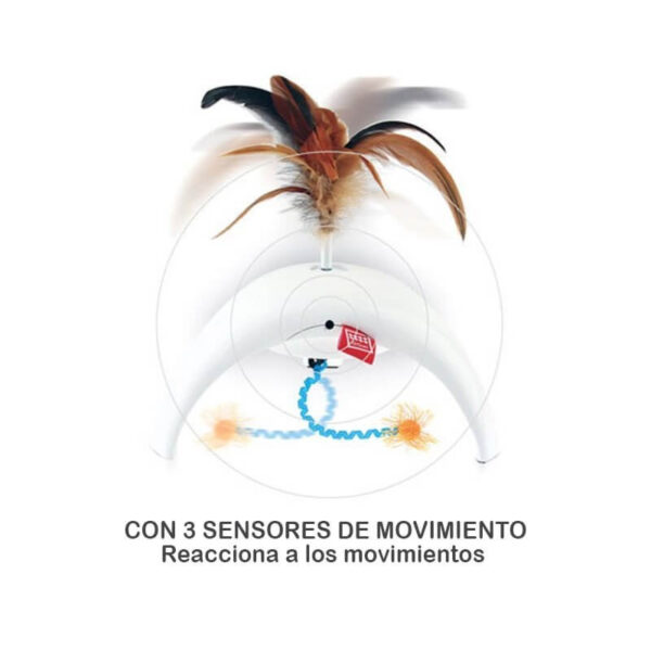 GIGWI PET DROID FEATHER SPINNER - Imagen 3