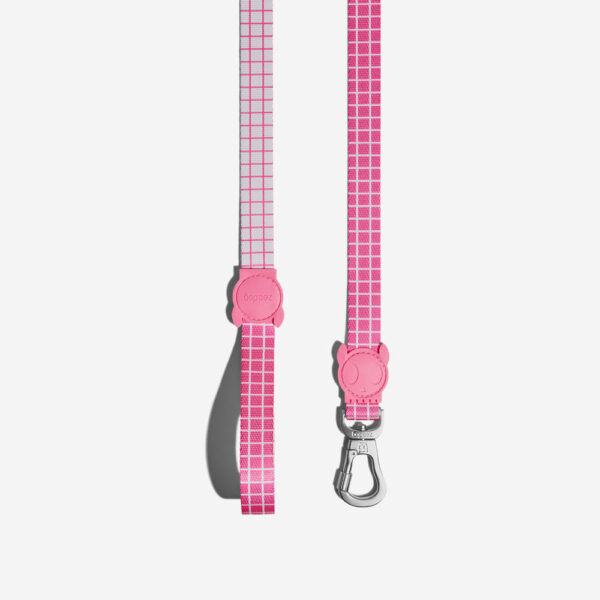 <strong>Zee.Dog</strong> Pink Wave, Correa de Polyester Suave para Perros, Tallas: XS, S, L