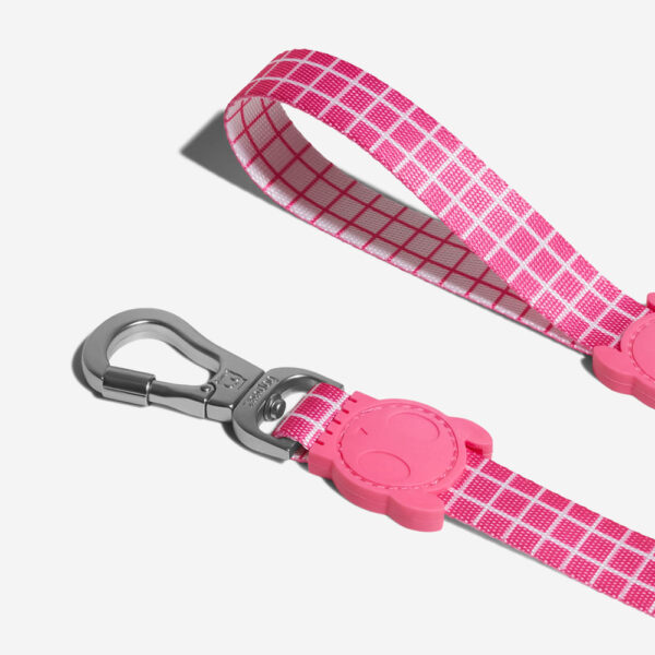 <strong>Zee.Dog</strong> Pink Wave, Correa de Polyester Suave para Perros, Tallas: XS, S, L - Imagen 3