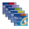 Nexgard SPECTRA Antiparasitario Interno y Externo para Perros, 1 comprimido masticable (dosis mensuales)