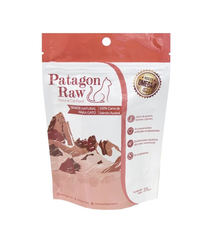 PATAGON RAW SNACK SALMON AUSTRAL GATO 35 G