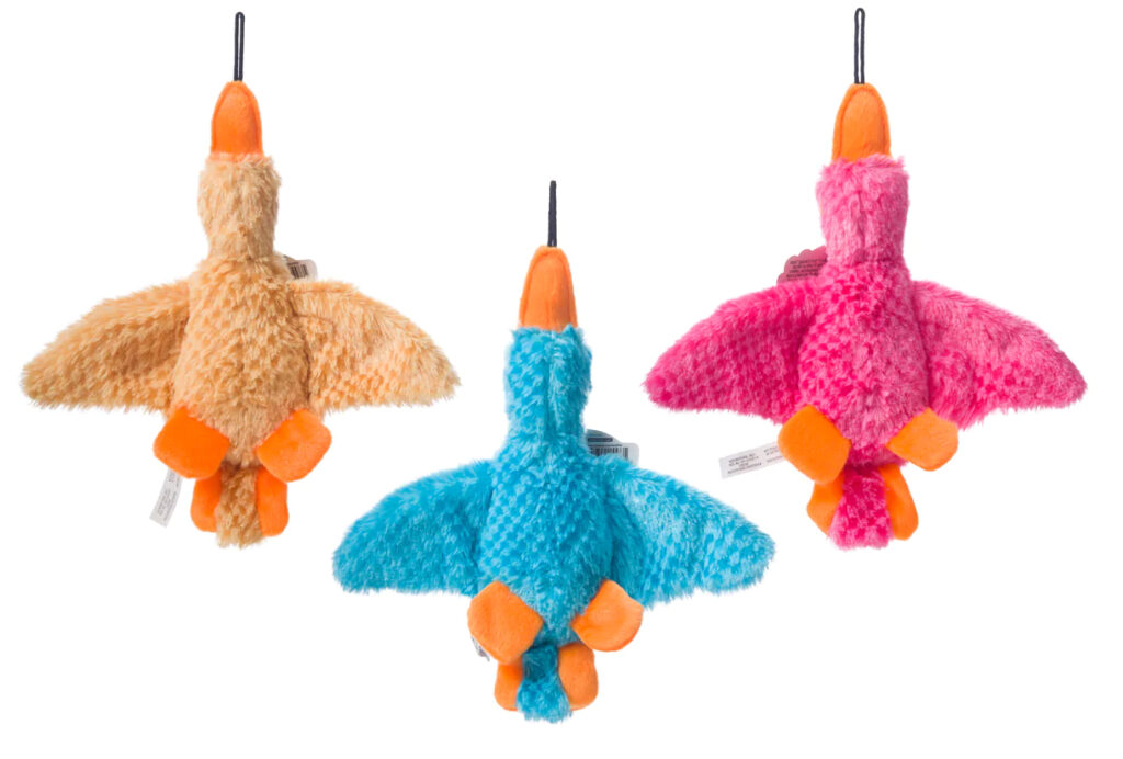 <strong>Hartz</strong> Squeak & Treat, Juguete en Forma de Pato, Interactivo y Rellenable para Perros