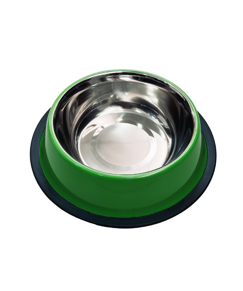 Marben Pets PLATO ACERO INOXIDABLE PINTADO VERDE
