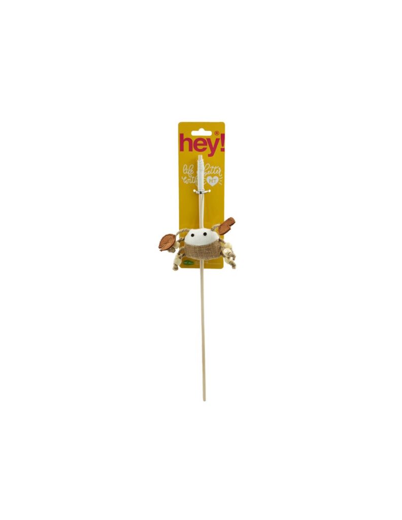 HEY! JUGUETE GATO VARILLA CANGREJO 40X14.8