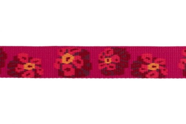 <strong>Ruffwear</strong> Flat Out Alpenglow Burst, Correa Manos Libres de Polyester Duradero y Resistente para Perros, Medidas: 1,8 mt de largo, 25 mm de ancho - Imagen 2