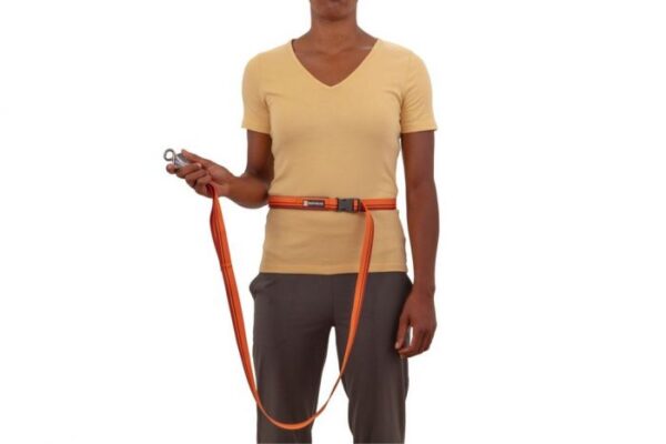 <strong>Ruffwear</strong> Flat Out Autumn Horizon, Correa Manos Libres de Polyester Duradero y Resistente para Perros, Medidas: 1,8 mt de largo, 25 mm de ancho - Imagen 3