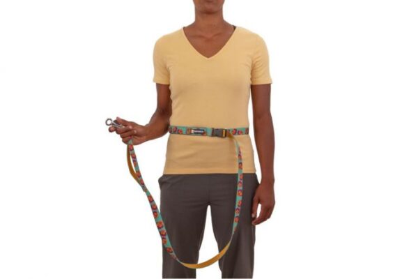 <strong>Ruffwear</strong> Flat Out Spring Burst, Correa Manos Libres de Polyester Duradero y Resistente para Perros, Medidas: 1,8 mt de largo, 25 mm de ancho - Imagen 3
