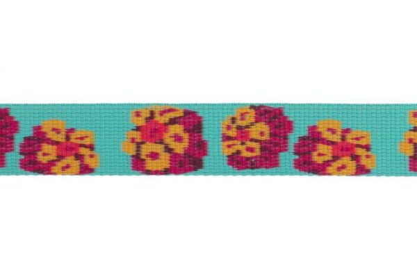 <strong>Ruffwear</strong> Flat Out Spring Burst, Correa Manos Libres de Polyester Duradero y Resistente para Perros, Medidas: 1,8 mt de largo, 25 mm de ancho - Imagen 2