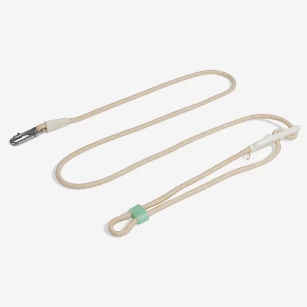 <strong>Zeedog</strong> Hands Free Vanilla, Correa Manos Libres de Polyester Suave para Perros, Medidas: 120 a 240 cm de largo