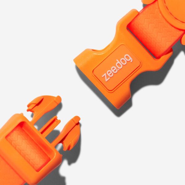 <strong>Zeedog</strong> Neopro Tangerine, Collar de Polyester para Perros, Tallas: XS, S, M, L - Imagen 3