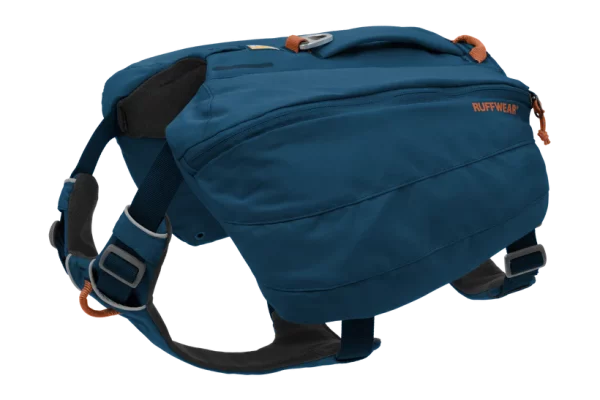 <strong>Ruffwear</strong> Day Pack Blue Moon Arnés Anti-Tirones con Mochila para Perros - Imagen 3