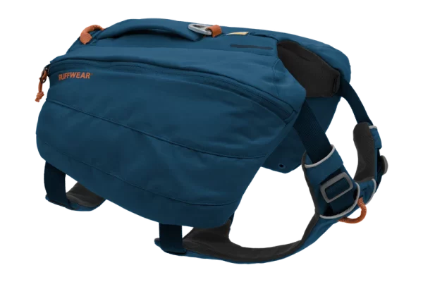 <strong>Ruffwear</strong> Day Pack Blue Moon Arnés Anti-Tirones con Mochila para Perros