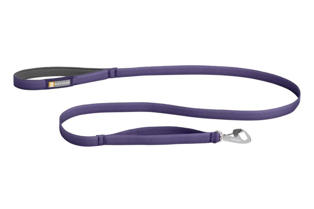 <strong>Ruffwear</strong> Front Range Purple Sage, Correa de Polyester Duradero y Resistente para Perros, Medidas: 1,5 mt de largo, 19 mm de ancho