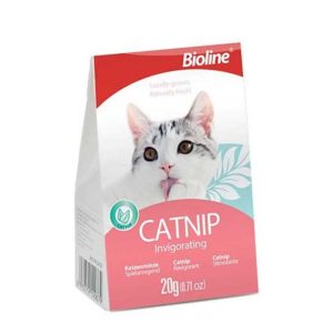 <strong>Bioline</strong> Catnip Invigorating, Hierba Gatera para estimulación y juego, bolsa de 20 gr
