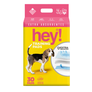 <strong>Hey!</strong> Sabanillas de Entrenamiento para Perros, Training Pads, 60 x 58 cm, 30 Unidades