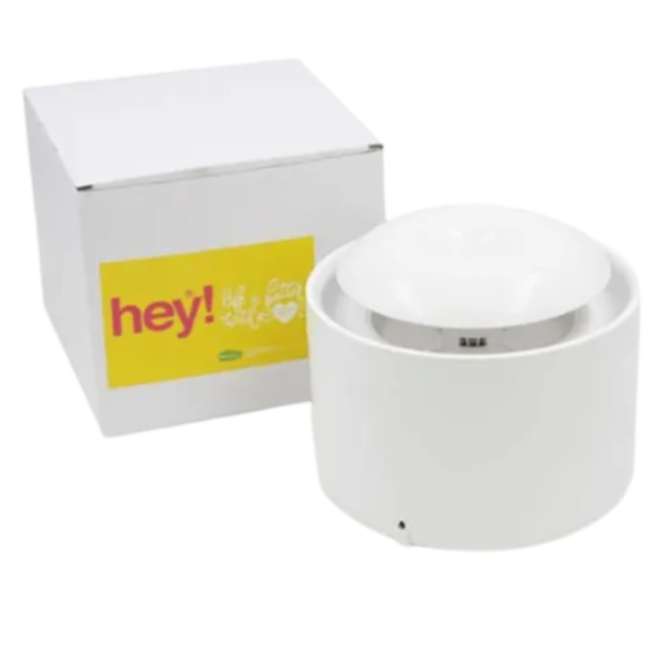<strong>Hey!</strong> Fuente de Agua para Gatos, Diámetro 20 cm, Sistema de Filtrado Silencioso