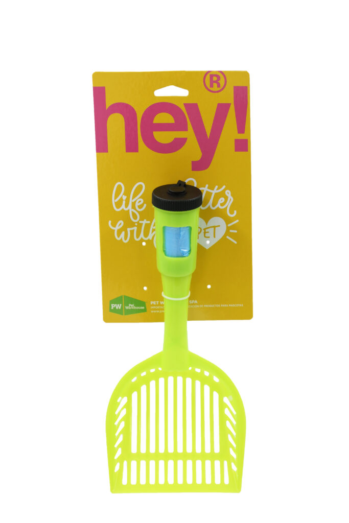 HEY! PALA CON DISPENSADOR DE BOLSAS