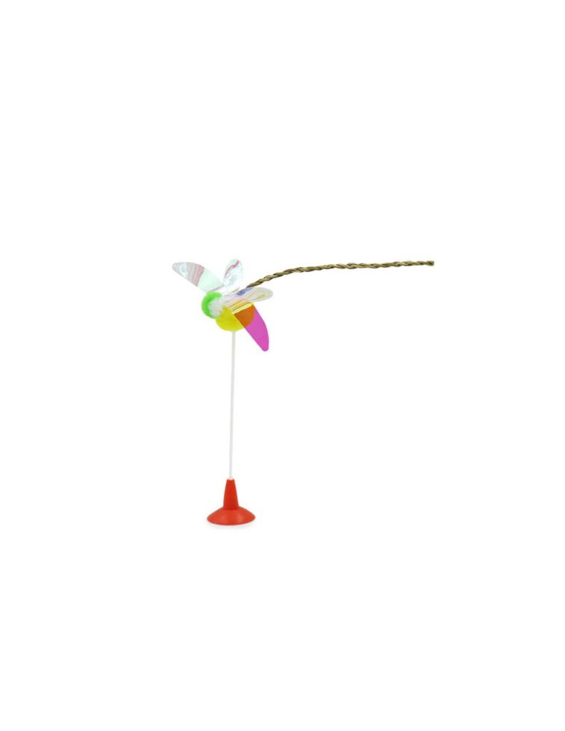 <strong>Hey!</strong> Varilla Juguete Libélula para Gatos con Ventosa