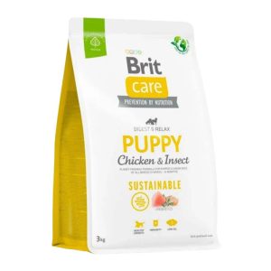 <strong>Brit Care</strong> Alimento Seco para Perros, Cachorro, Pollo y Insecto, bolsa de 3 kg