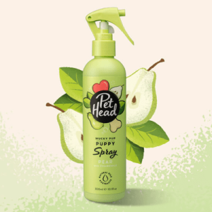 <strong>Pet Head</strong> Mucky Pup Spray Desodorante de Pera para Cachorros, Hidratante y Refrescante, 300 ml