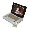 BRNX Rascador Catbook, Tamaño: 33 x 23 x 4,5 cm, Incluye Paquete de hierba gatera