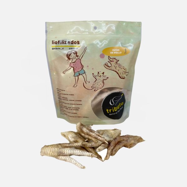 TRIBUTO SNACK CRUDO PATAS DE POLLO 100 GR