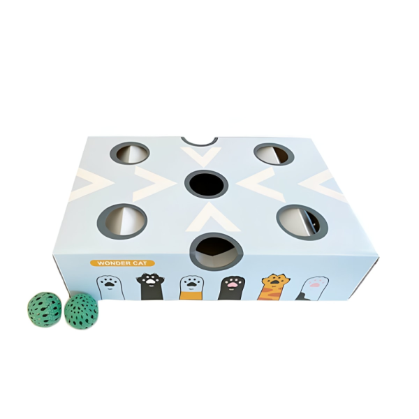 MP JUGUETE INTERACTIVO PARA GATOS CAJA CON BOLA