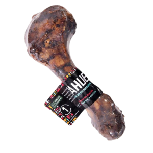 <strong>Rahue</strong> Fémur de Cerdo, Snack Natural para Perros, 1 unidad de 22 cm