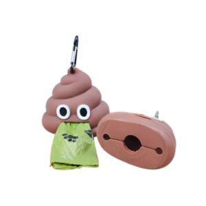 <strong>Marben Pets</strong> Dispensador de Bolsas para Desechos con Diseño Emoji para Mascotas