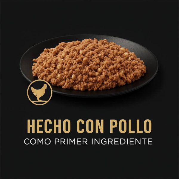 <strong>Purina Pro Plan</strong> Alimento Húmedo para Perros, Adulto, Pollo y Arroz, 370 gr por lata, pack de 12 latas - Imagen 2