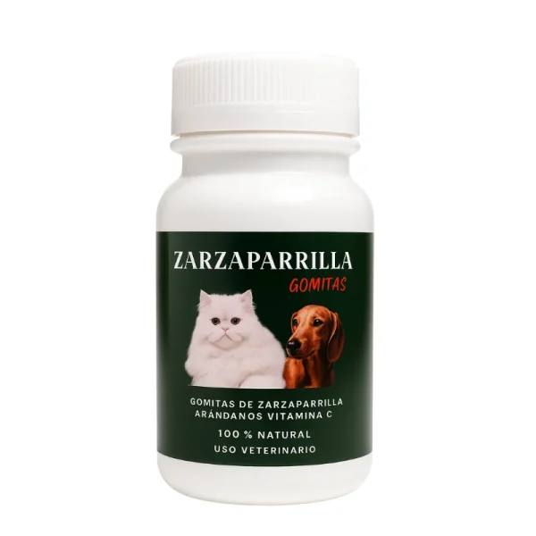<strong>PRAIS</strong> Zarzaparrilla, Suplemento Natural para la Salud Urinaria en Perros y Gatos, 30 gomitas