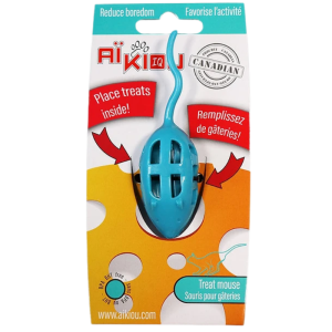 <strong>Aikiou</strong> Ratón de Juguete Portasnacks para Gatos, Verde