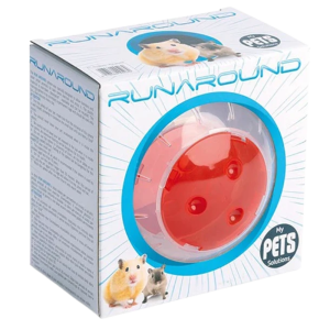 <strong>My Pets Solutions</strong> Bola de Ejercicios para Roedores Colores, 18 Cm