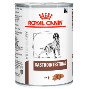 <strong>Royal Canin Veterinary Diets</strong> Gastrointestinal, Alimento Húmedo para Perros, Cuidado Gastrointestinal, Mezcla de Carnes, lata de 385 gr