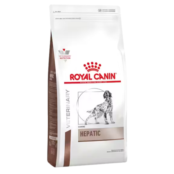 <strong>Royal Canin Veterinary Diets</strong> Hepatic, Alimento Seco para Perros, Cuidado Hepático, bolsa de 10 kg