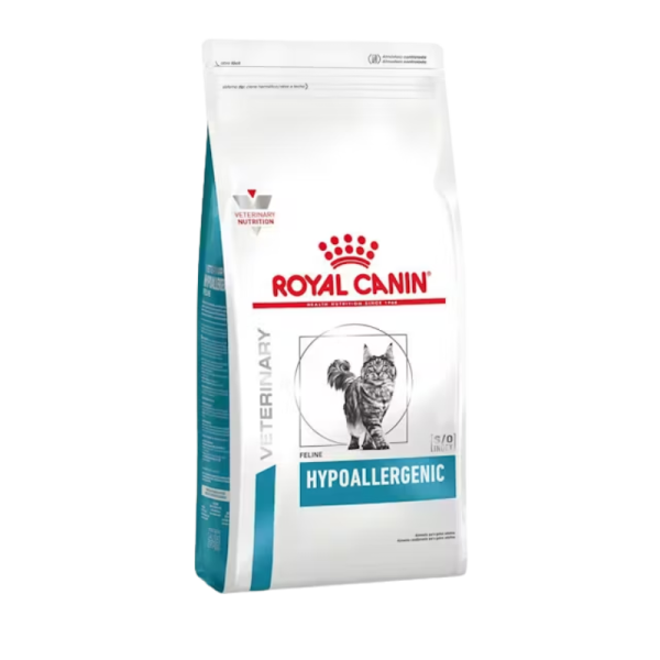 <strong>Royal Canin Veterinary Diet</strong> Hypoallergenic, Alimento Seco para Gatos, Adulto, bolsa de 1.5 kg