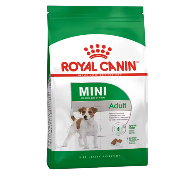 <strong>Royal Canin</strong> Mini Adult, Alimento Seco para Perros, Adulto, Raza Mini/Pequeña, bolsa de 2.5-7.5 kg