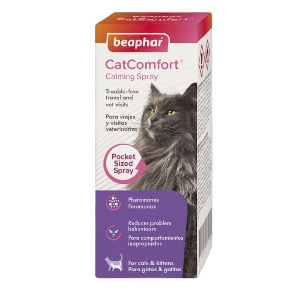 <strong>Beaphar</strong> CatComfort Calming Spray , Control Ansiedad y Relajación para Gatos, envase de 30 ml