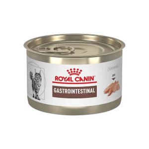 <strong>Royal Canin Veterinary Diets</strong> Gastrointestinal Feline, Alimento Húmedo para Gatos, Cuidado Gastrointestinal, Mezcla de Carnes, lata de 145 gr