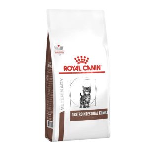 <strong>Royal Canin Veterinary Diet</strong> Gastrointestinal Kitten, Alimento Seco para Gatos, Pequeños, Cuidado Gastrointestinal, bolsa de 400 gr