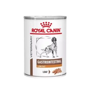 <strong>Royal Canin Veterinary Diets</strong> Gastrointestinal Low Fat, Alimento Húmedo para Perros, Cuidado Gastrointestinal Bajo en grasas, Mezcla de Carnes, lata de 420 gr