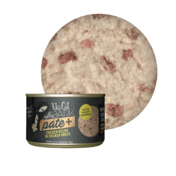 <strong>Tiki Cat</strong> After Dark Paté Chicken, Alimento Húmedo para Gatos, Pollo, lata de 80 gr - Imagen 2