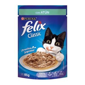 <strong>Purina</strong> Felix Alimento Humedo Gato Adulto con Atún, pouch 85 gr