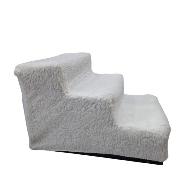 <strong>Marben Pets</strong> Escalera de Tres Peldaños Acolchados, Medidas: 32x44x35 cm - Imagen 2