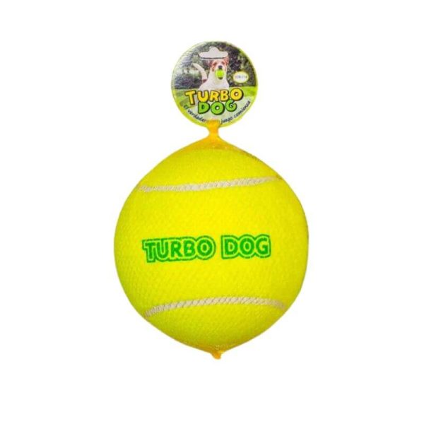 <strong>Turbo Dog</strong> Pelota de Tenis para perros, 10.2 cm
