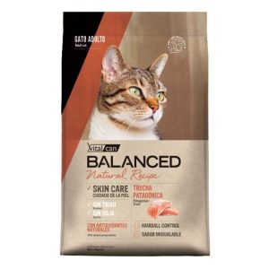 <strong>Vital Can Balanced</strong> Receta Natural de Trucha Patagónica, Alimento Seco para Gatos, Monoproteico, bolsa de 3 kg