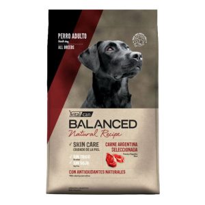 <strong>Vital Can Balanced</strong> Receta Natural de Carne Argentina Seleccionada, Alimento Seco para Perros, Monoproteico, bolsa de 15 kg