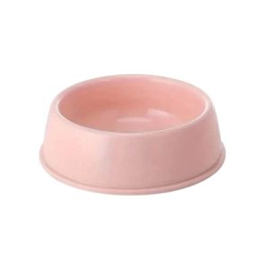 <strong>Wonder Pet</strong> Plato Individual en Plástico ABS para Mascotas, Capacidad de 67 gr, Alimento o Agua, Color Rosado